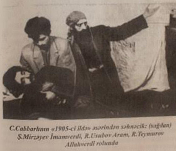Ramil Usubov oynadığı tamaşa ilə 1-ci yeri tutdu - FOTOLAR